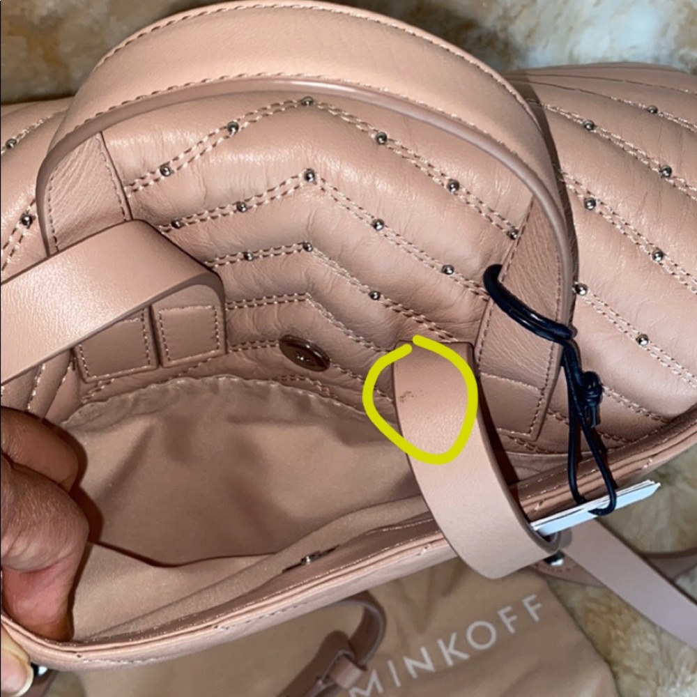 Rebecca Minkoff Edie Leather Flap Backpack - Picture 14 of 15